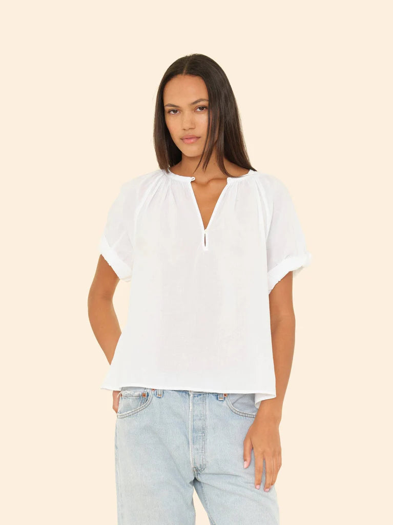 Calla top - white