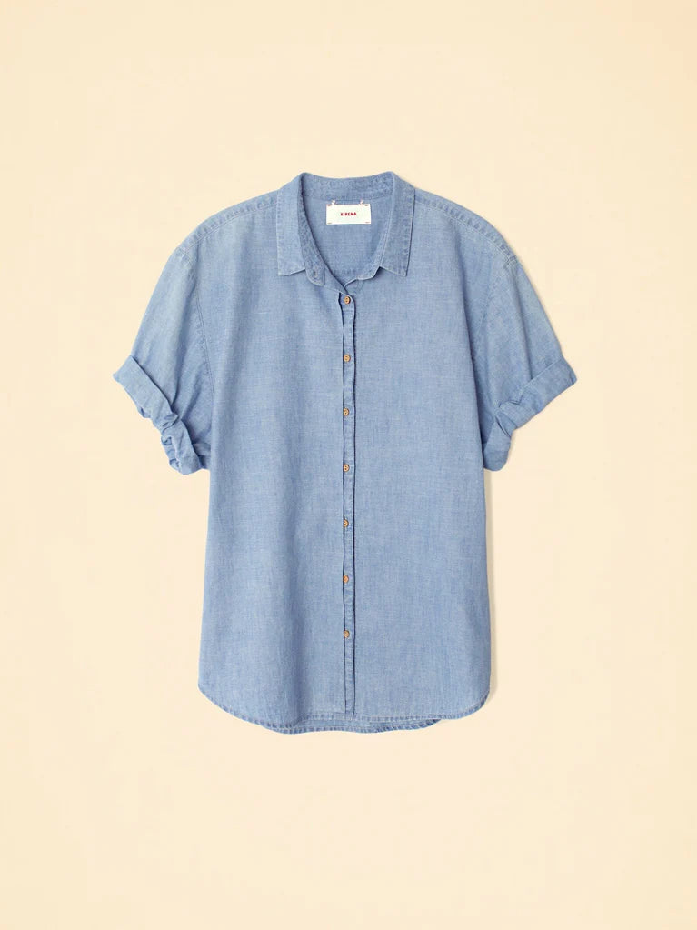 Dusty Blue Channing Shirt