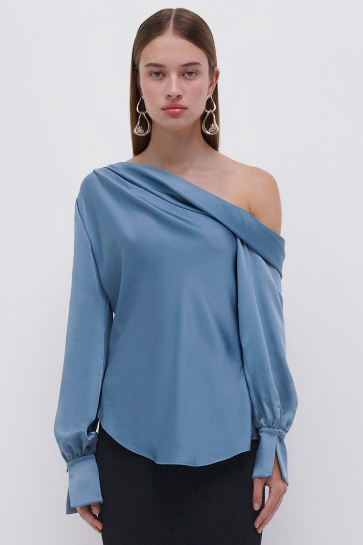 Alice one shoulder - slate