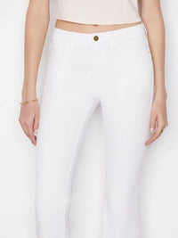 le crop mini boot - blanc