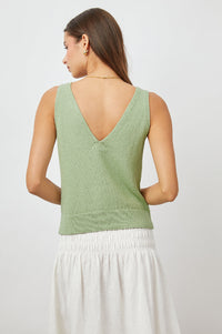 maise  knit tank - sage