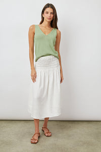 maise  knit tank - sage