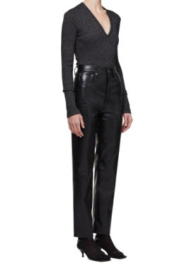 Tavi bodysuit - salt & pepper
