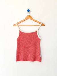 Lily sweater cami - red stripe