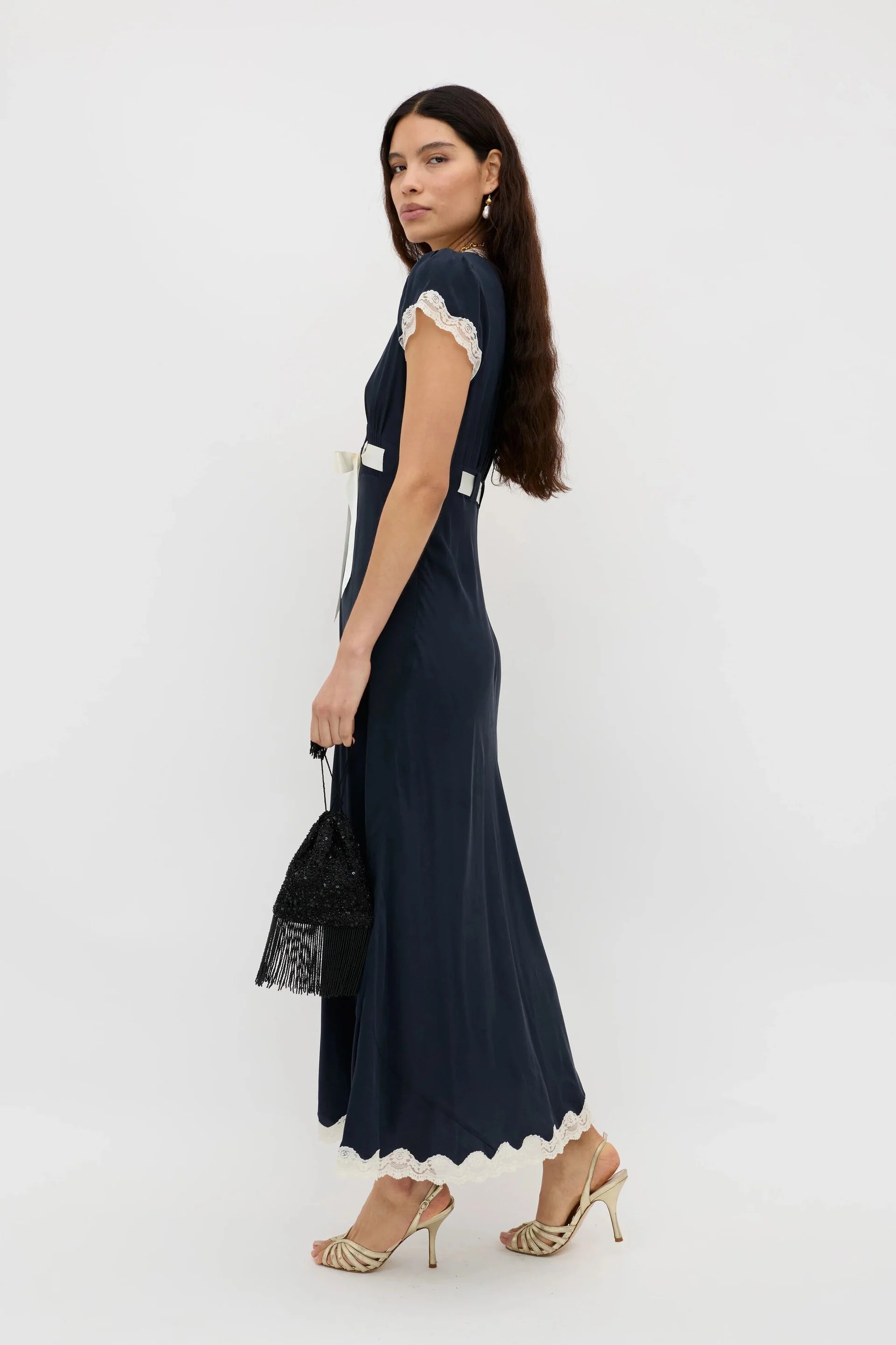 Marlice dress deep navy