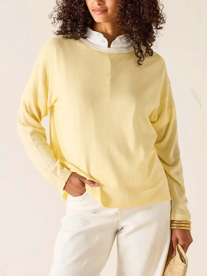 Delmar sweater - sunshine