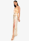 Slit skirt - Daylily