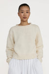 Mare rolled neck - ivory