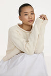 Mare rolled neck - ivory