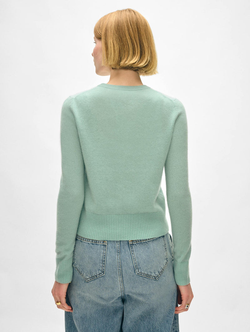 cashmere crop crew - spearmint