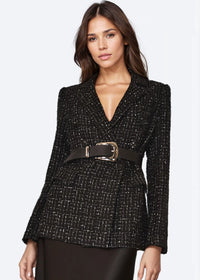 Bruna tweed blazer - windowpane