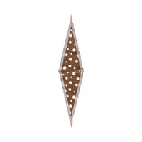 Retro Polka silk diamond scarf