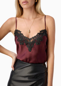 Andria camisole - cranberry