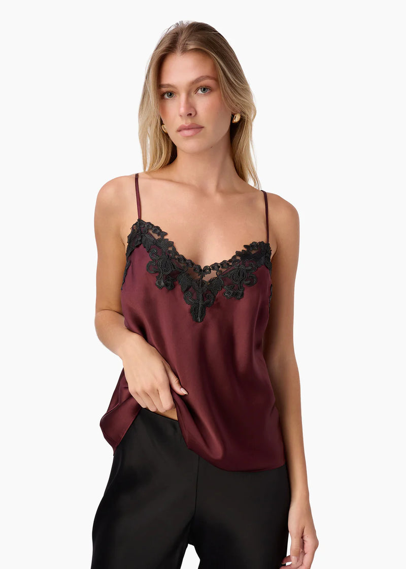 Andria camisole - cranberry