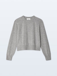 cashmere easy sweatshirt - grey