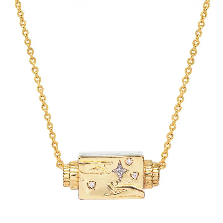 Love spinner necklace