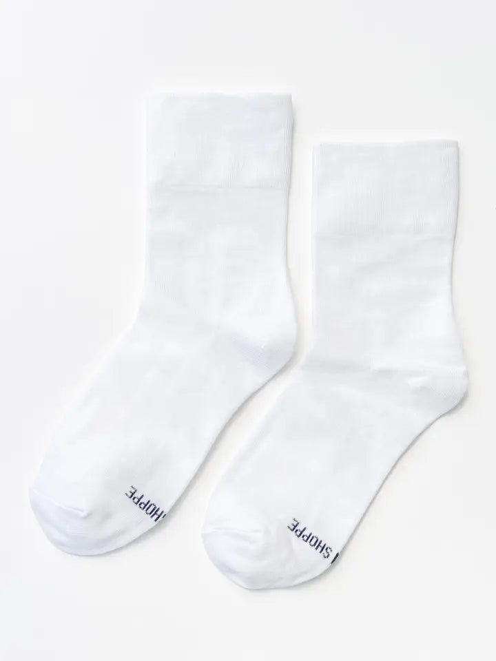 sneaker socks - white
