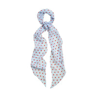 petal silk chiffon scarf