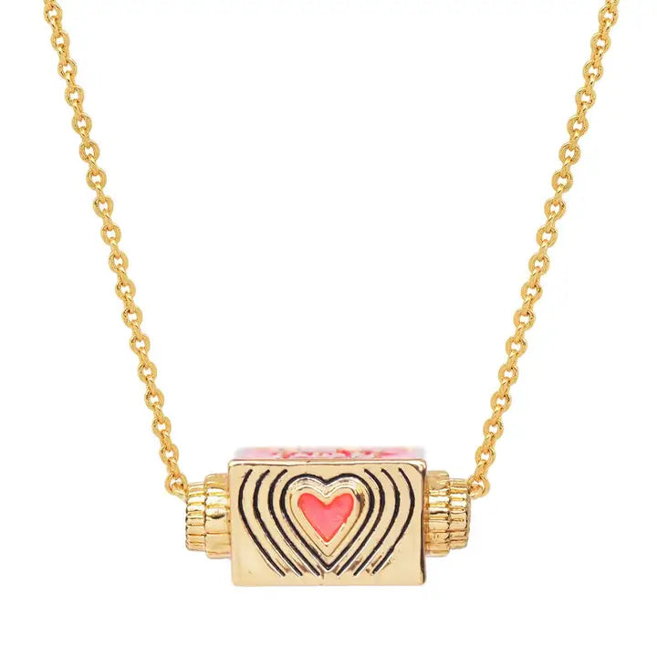 Love spinner necklace
