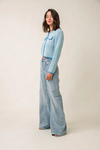 French Blue Cardigan