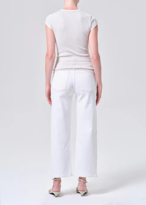 Harper crop - white wash