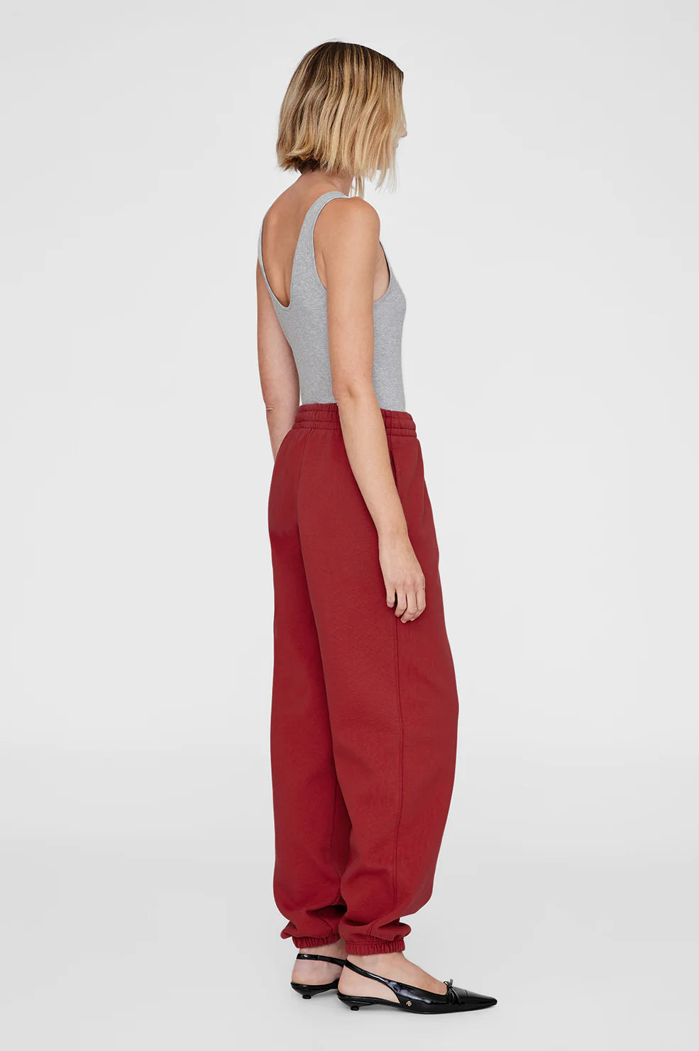 Karter jogger - Washed Red