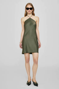 Leanne Mini Dress - Army Green