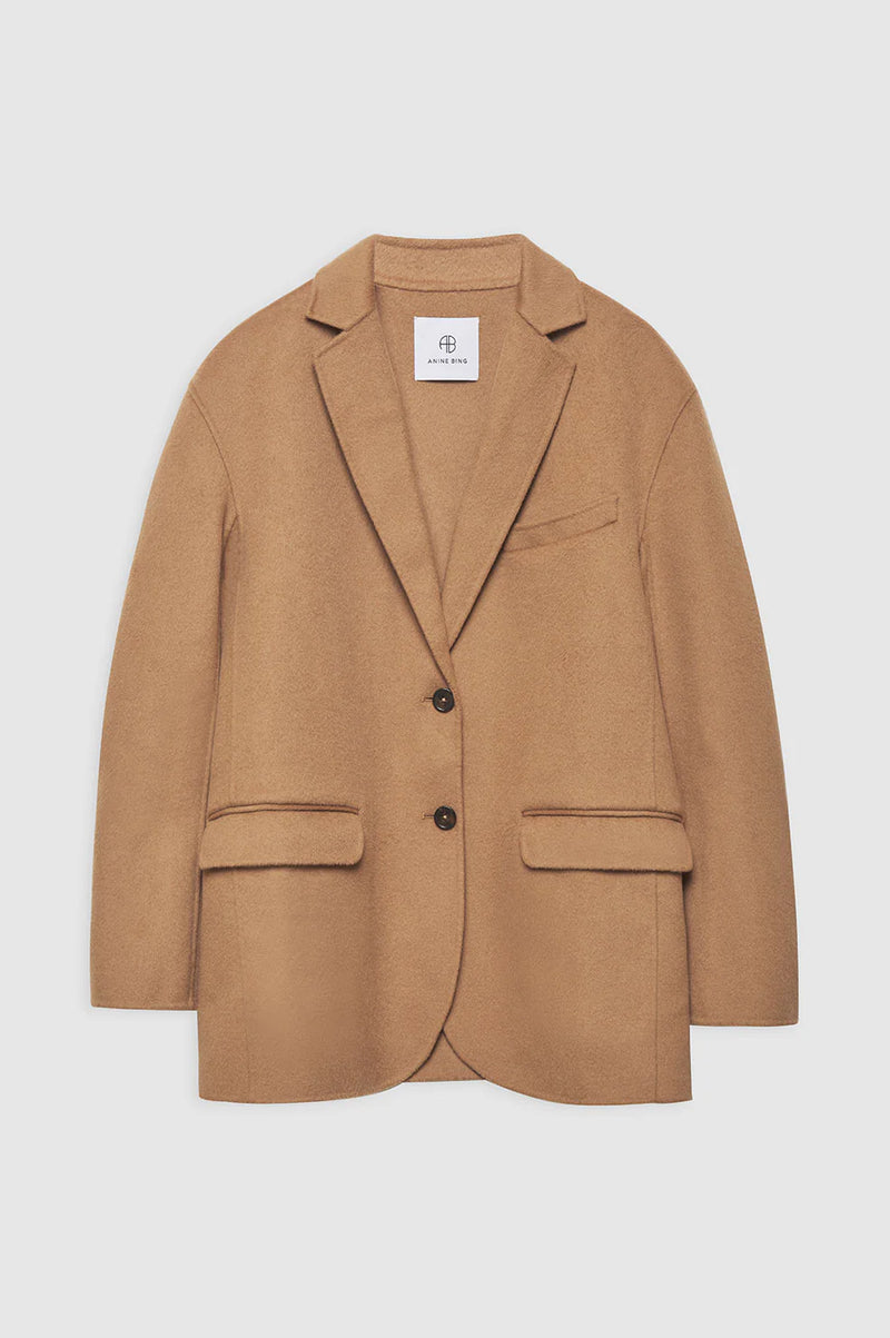 Quinn Cashmere blend Blazer - Camel