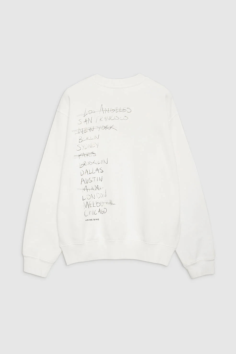 Ramona sweatshirt doodle - ivory