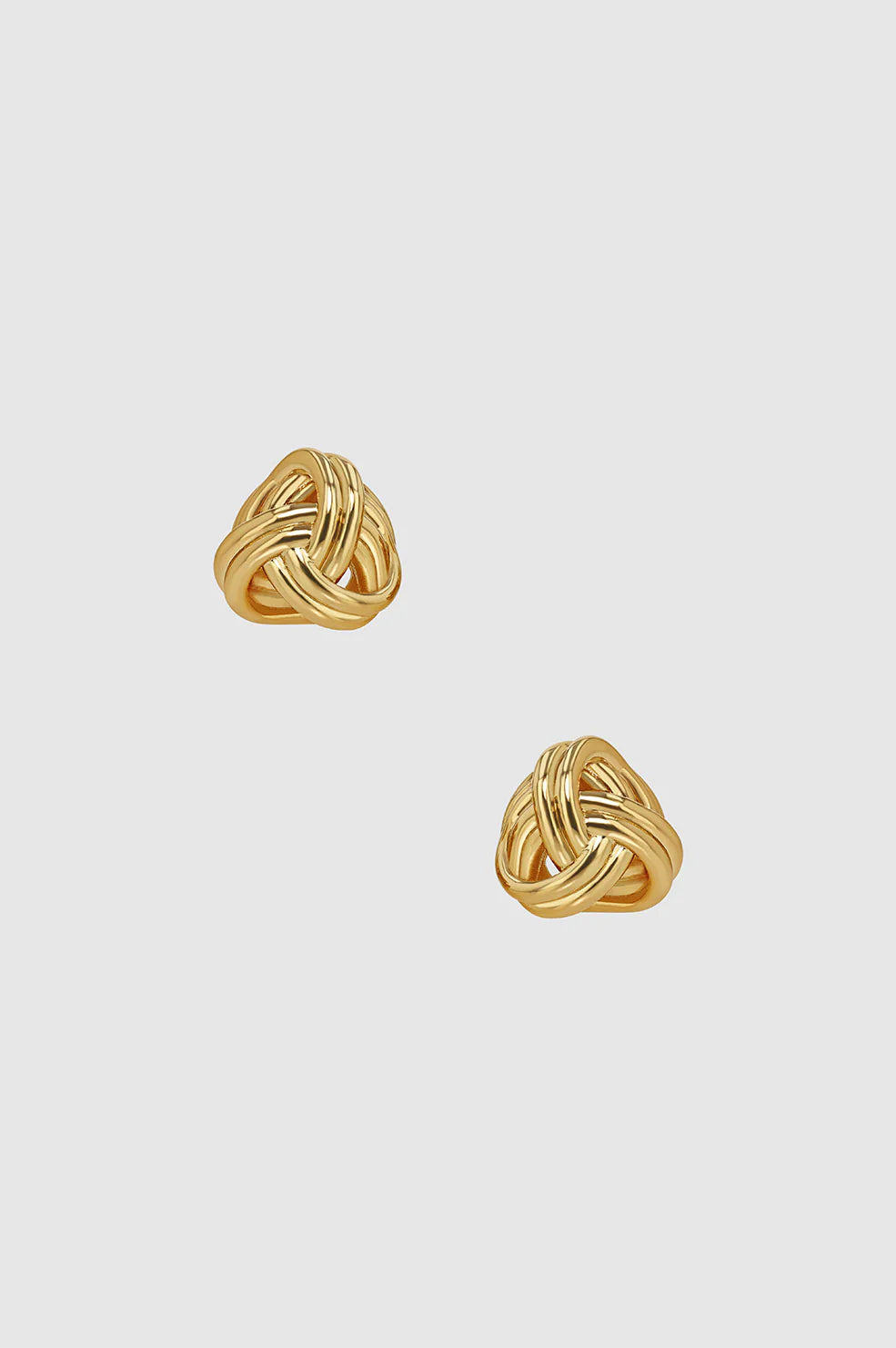 Twist knot earrings