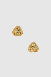 Twist knot earrings