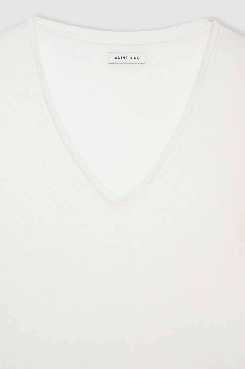 Vale Tee - Off White Cashmere Blend