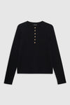 Alessia long sleeve - black