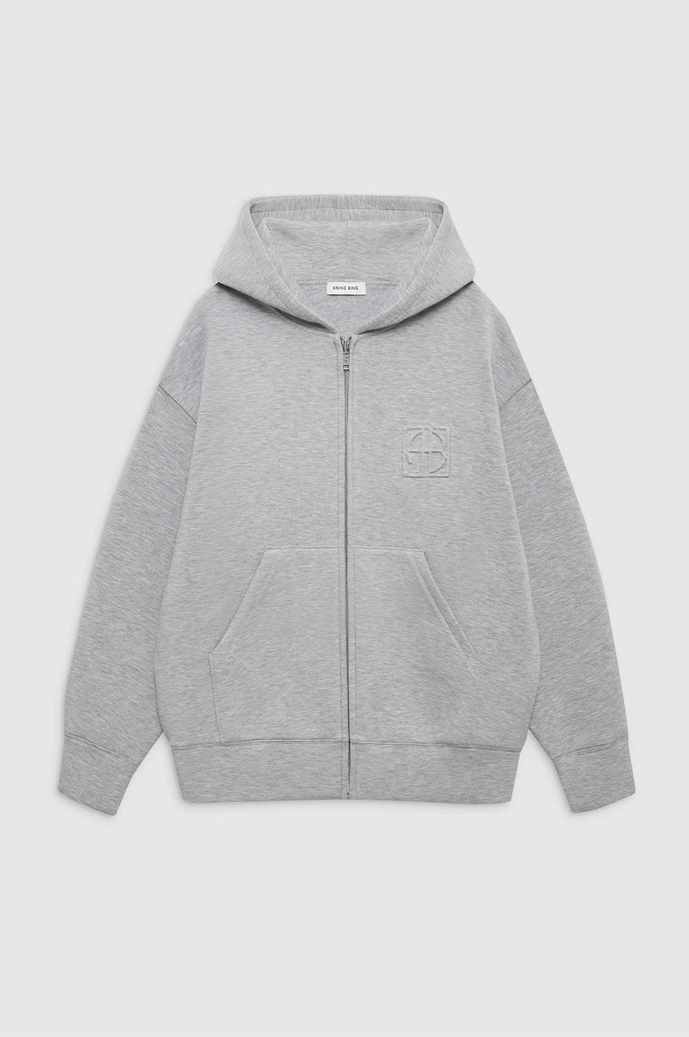 Bond zip up hoodie monorgram