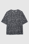 Cohen tee - grey leopard