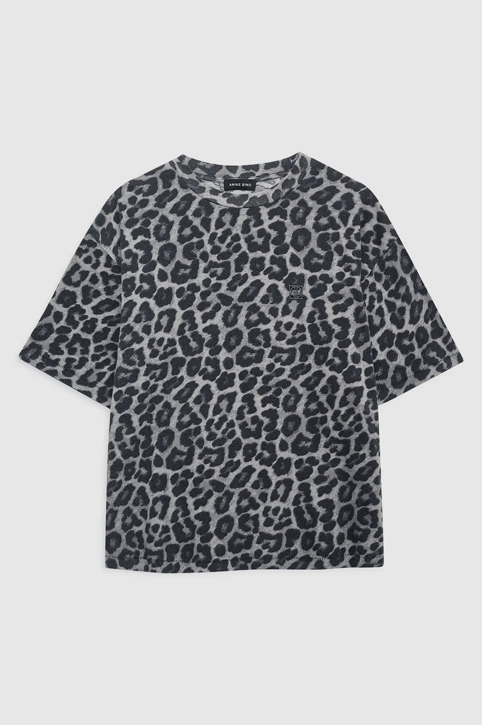 Cohen tee - grey leopard