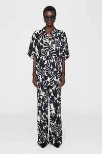 Elain pant - black bird of paradise