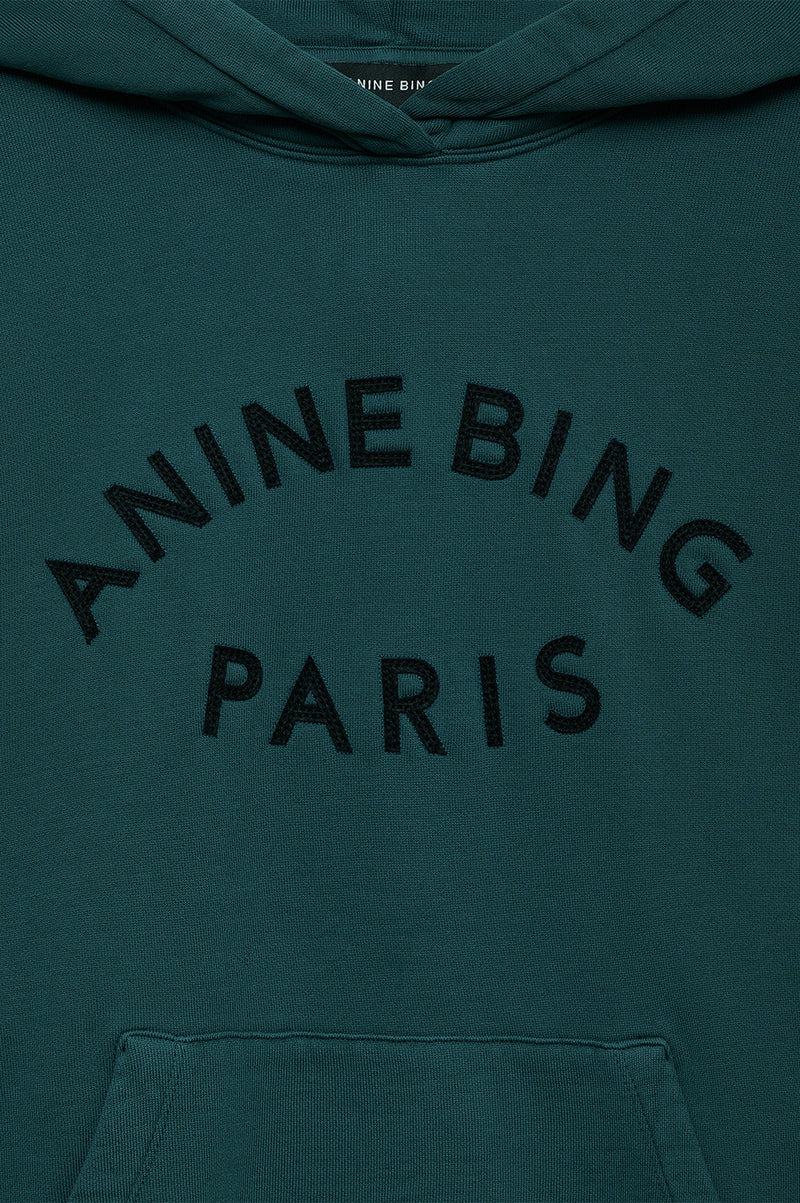 Harvey Paris sweatshirt - dark teal