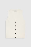 Lawrence vest - Ivory