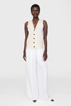 Lawrence vest - Ivory