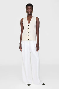 Lawrence vest - Ivory
