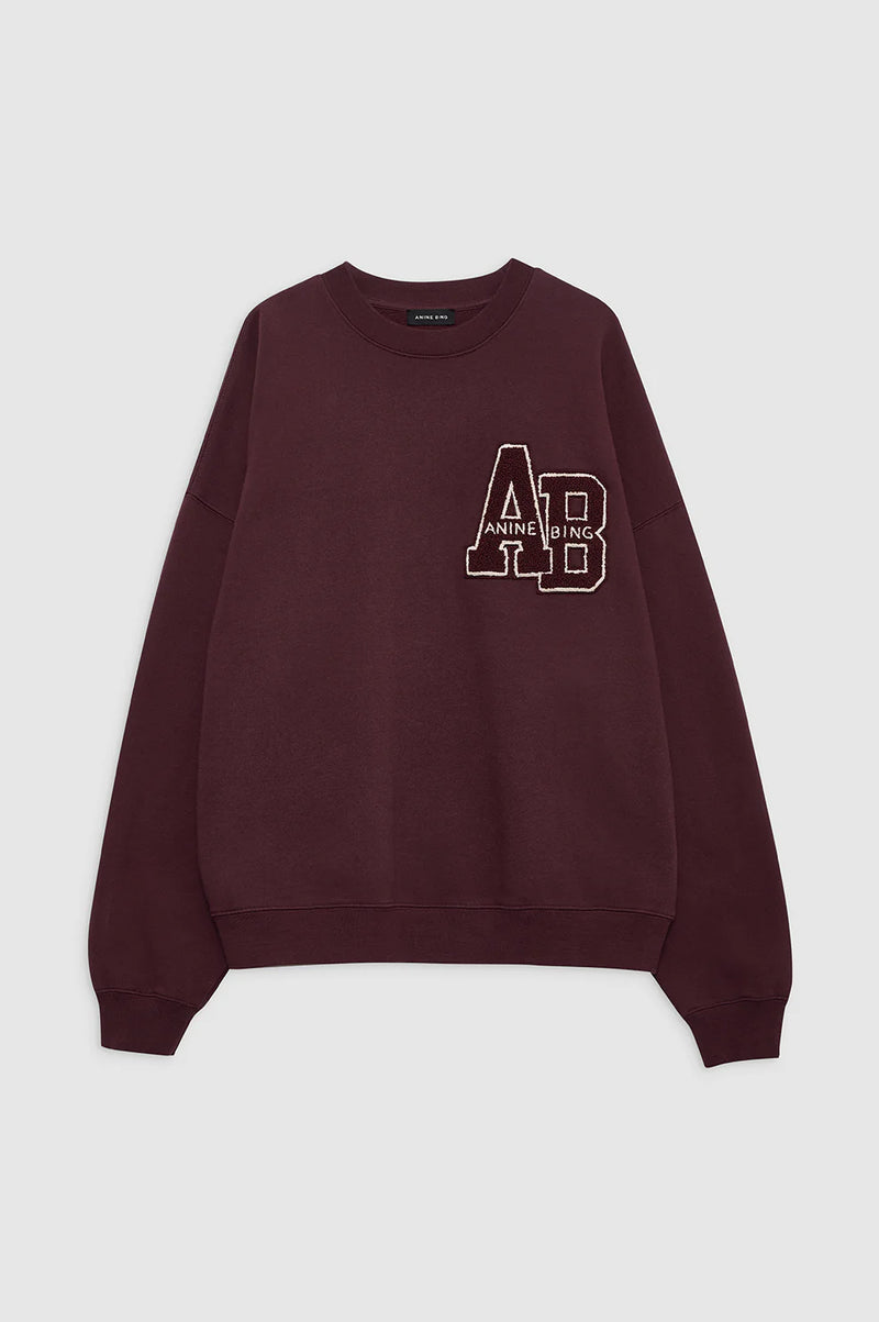 Miles sweatshirt - Burgundy