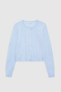 Moni crop cardigan - pale blue