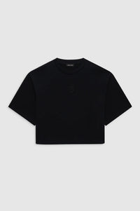 Myers cropped monogram tee