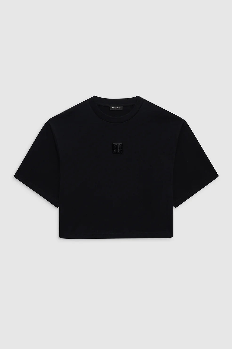 Myers cropped monogram tee