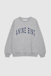 Spencer sweatshirt - heather grey w/ navy