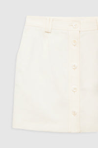 Zaire mini skirt - cream