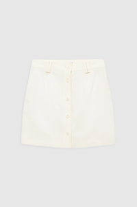 Zaire mini skirt - cream