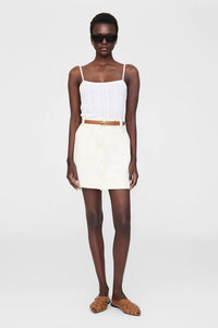 Zaire mini skirt - cream