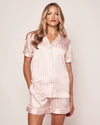 Mulberry silk shorts PJ set